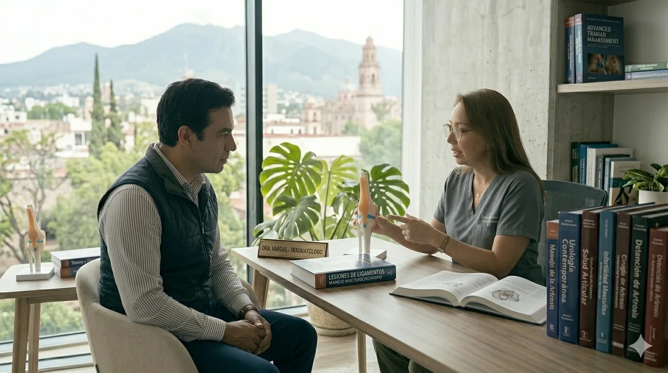 Especialista en lesión de ligamentos en Michoacán